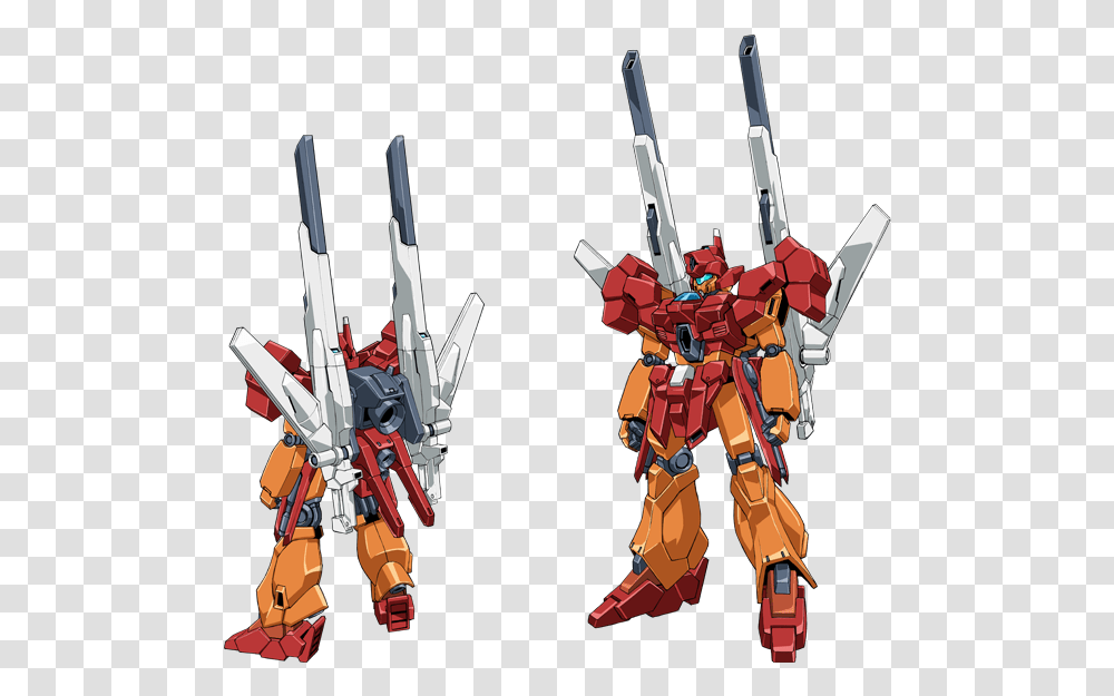 Gundam Jegan Blast Master, Toy, Robot, Halo Transparent Png