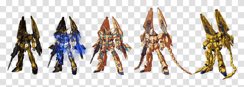 Gundam Phenex, Pattern, Ornament, Fractal Transparent Png