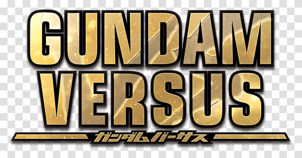 Gundam Versus Logo, Word, Alphabet, Number Transparent Png