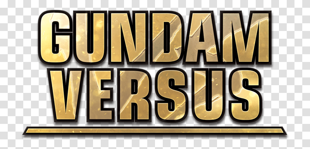 Gundam Versus Logo, Word, Number Transparent Png