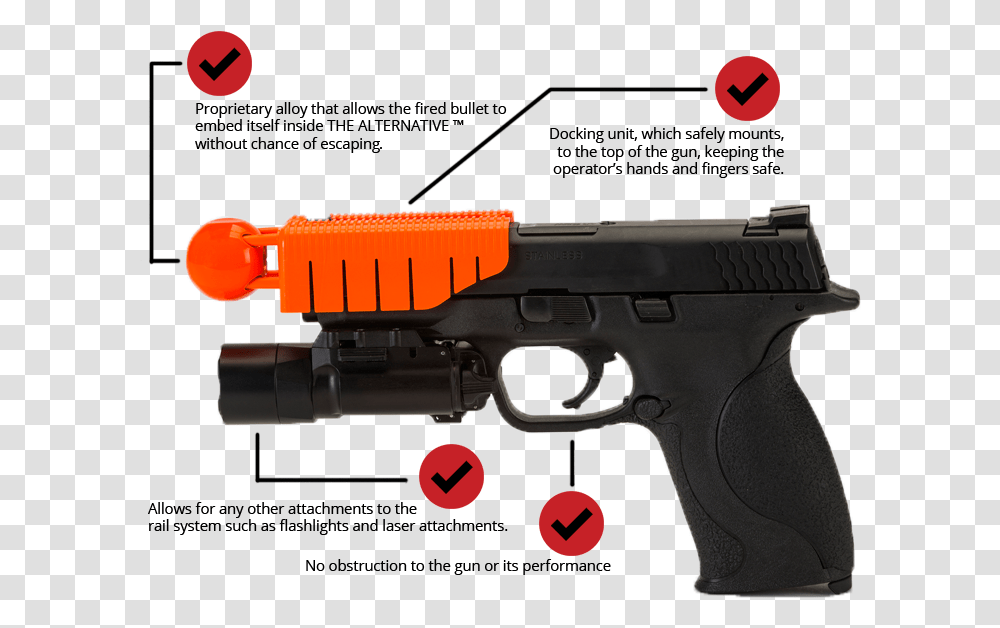 Gunfire Effect Alternative Ballistics, Weapon, Weaponry, Handgun Transparent Png