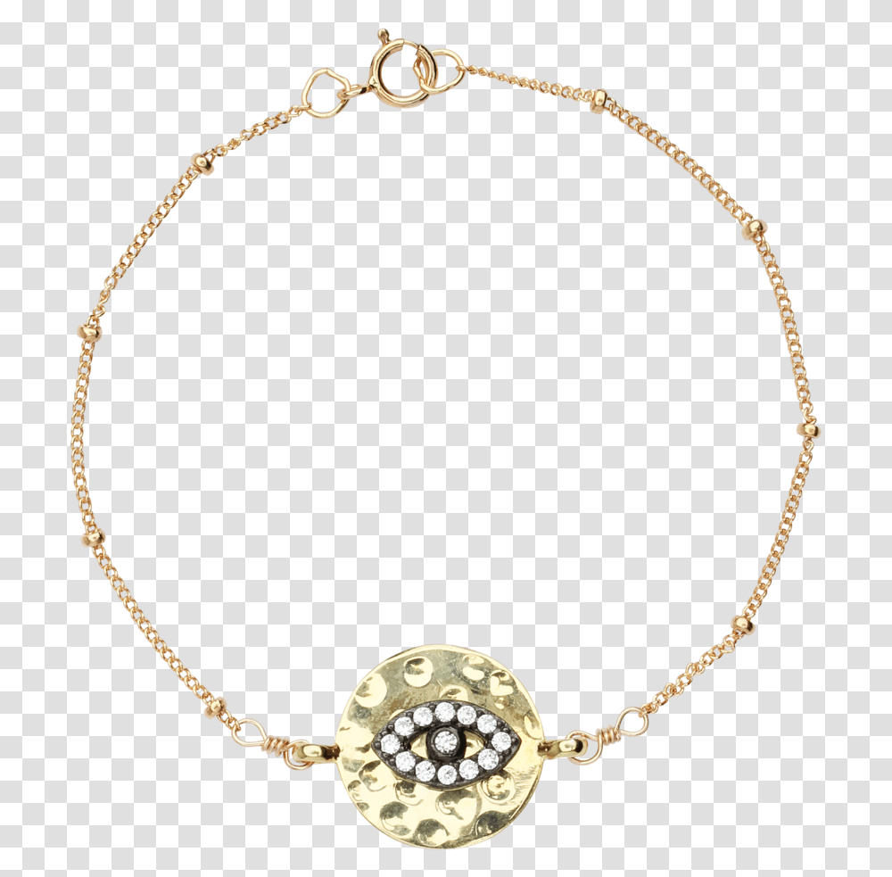 Gunmetal Cz Evil Eye Ball Chain Bracelet Woman Lv Gold Bracelet, Necklace, Jewelry, Accessories, Accessory Transparent Png