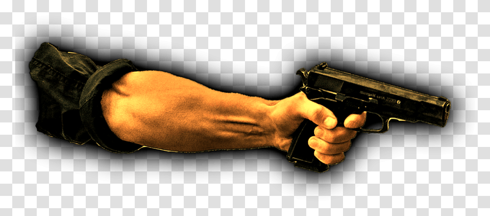 Gunpoint, Handgun, Weapon, Weaponry, Person Transparent Png