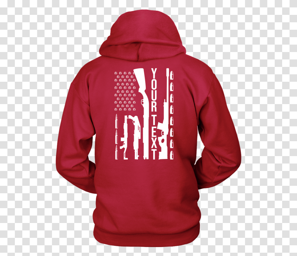 Guns Bullet Holes Stars American Flag Your Text August Girl Hoodie, Clothing, Apparel, Sweatshirt, Sweater Transparent Png