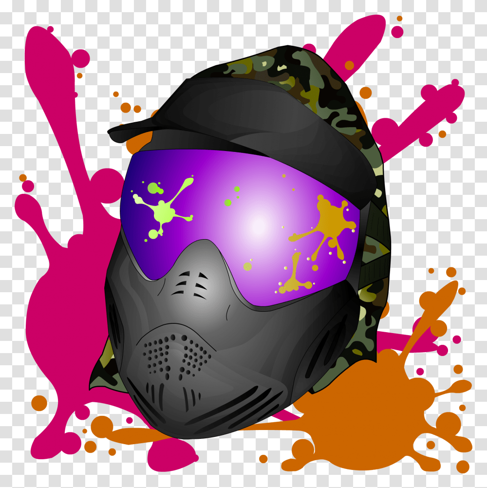 Guns Clip Art Transprent Paintball Clipart, Helmet, Goggles, Accessories Transparent Png