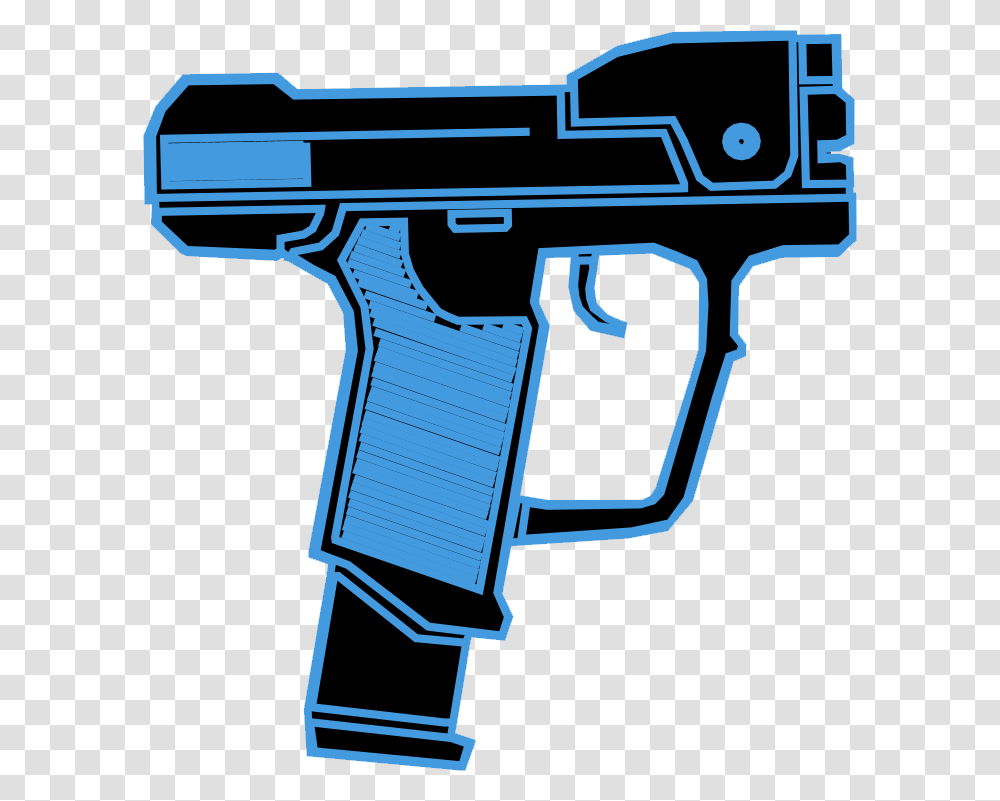 Guns Clipart Fps Halo, Weapon, Weaponry, Handgun, Toy Transparent Png
