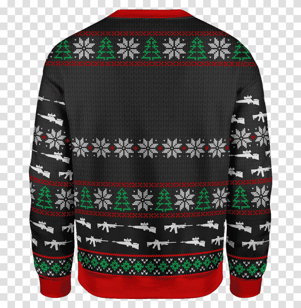 Guns Don't Kill Christmas Sweater Long Sleeve, Clothing, Apparel, Jacket, Coat Transparent Png