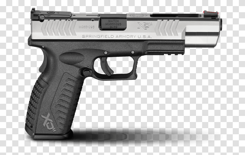 Guns For Beginners The Springfield Armory Xdm Osp, Weapon, Weaponry, Handgun Transparent Png