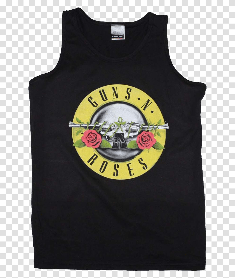 Guns N Gun N Roses Shirt, Apparel, Vest, Tank Top Transparent Png