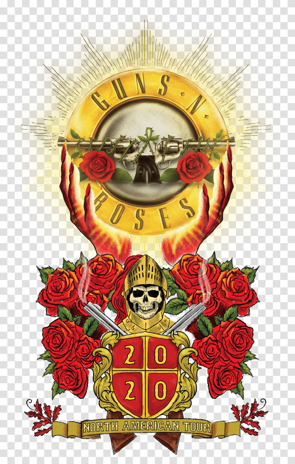 Guns N Roses North American Tour 2020 Transparent Png