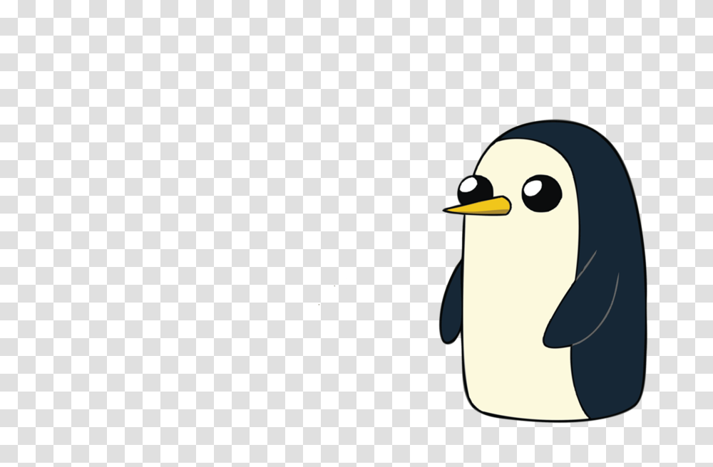 Gunter Adventure Time Bird Animal Penguin Waterfowl Transparent Png Pngset Com