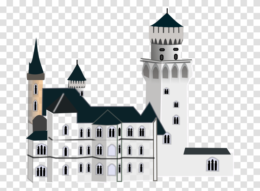 Gurica Neuschwanstein Castle, Architecture, Building, Tower, Spire Transparent Png