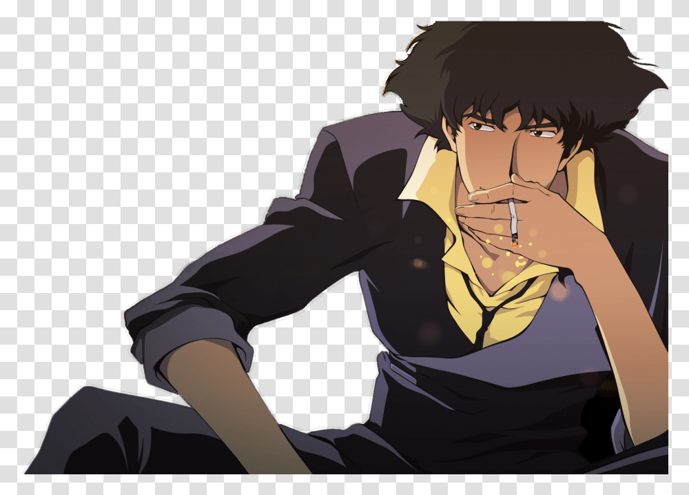 Gurren Lagann Glasses Cowboy Bebop, Manga, Comics, Book, Person Transparent Png