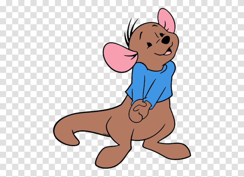 Guru Kangaroo Winnie The Pooh, Baby, Kneeling, Diaper, Crawling Transparent Png