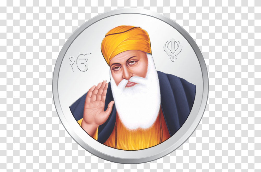 Guru Nanak Dev Ji, Face, Person, Hand, Head Transparent Png