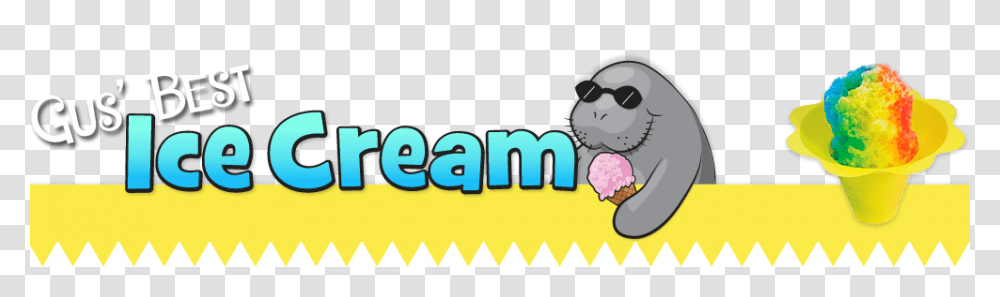 Gus Best Ice Cream Has Adopted Gus The Manatee As Its Chief, Face, Dessert, Food Transparent Png