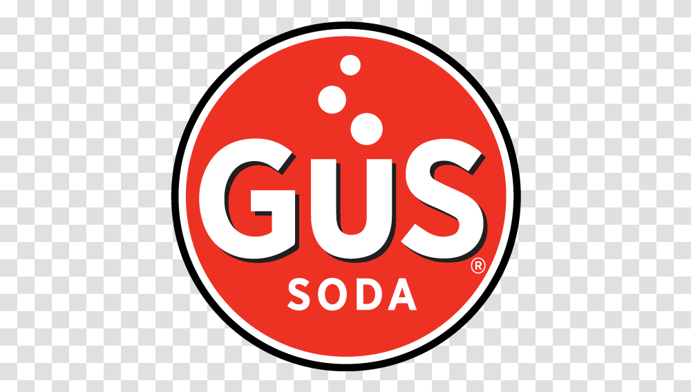 Gus Soda Logo, Label, Trademark Transparent Png