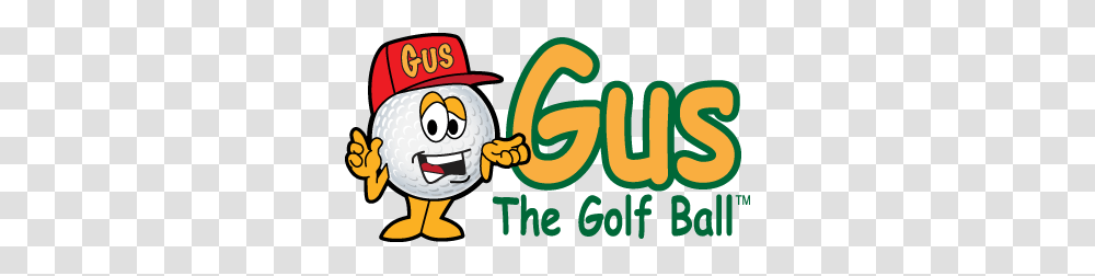 Gus The Golf Golf Ball Clipart Cartoons, Label, Outdoors, Logo Transparent Png
