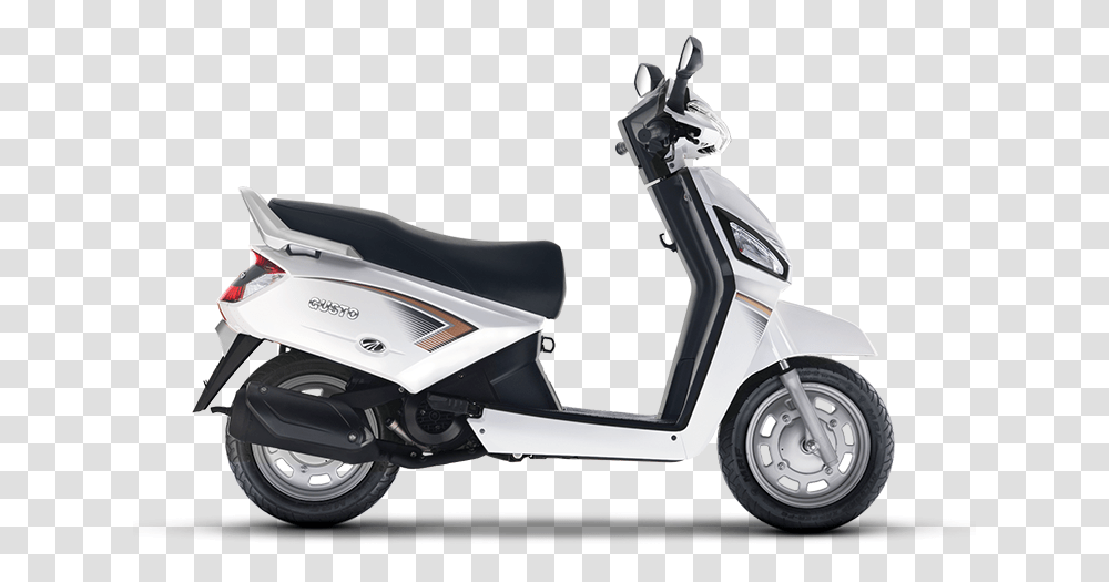 Gusto Mahindra, Vehicle, Transportation, Scooter, Motorcycle Transparent Png