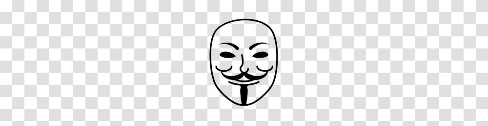 Guy Fawkes Mask Icons Noun Project, Gray, World Of Warcraft Transparent Png