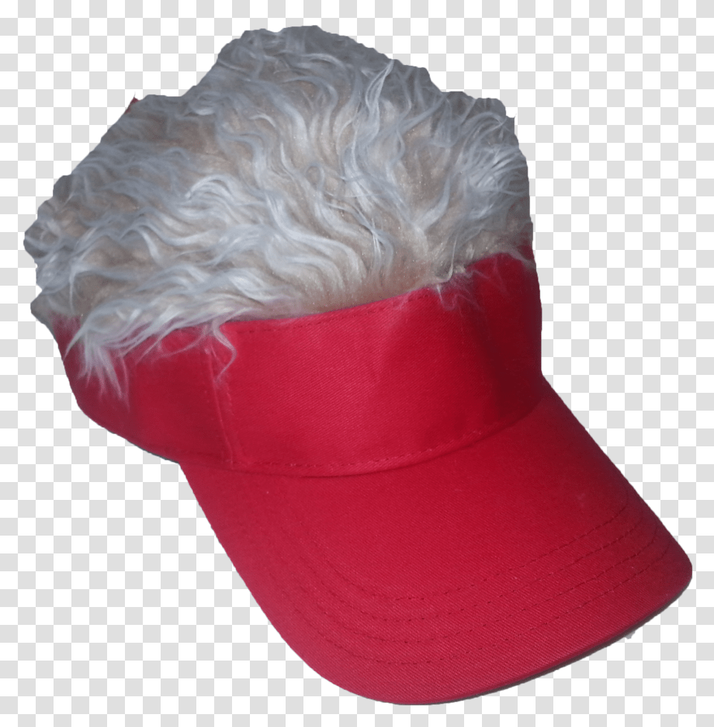Guy Fieri Flair Hair Red Visor With Baseball Cap, Clothing, Apparel, Diaper, Hat Transparent Png