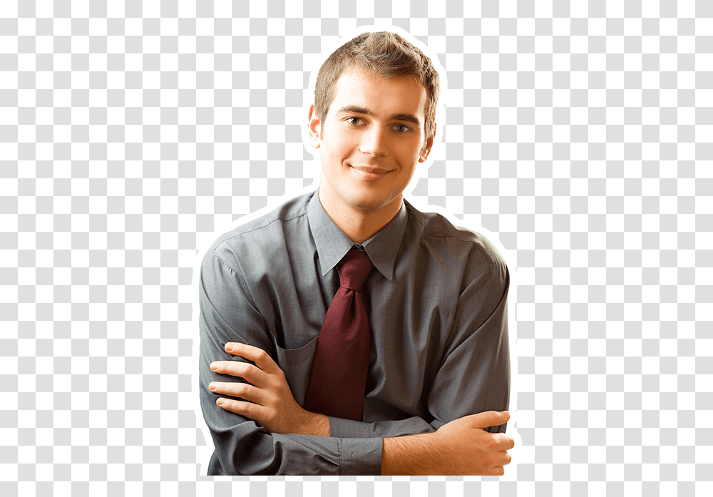 Guy Folded Arms Businessperson, Tie, Accessories, Accessory, Human Transparent Png