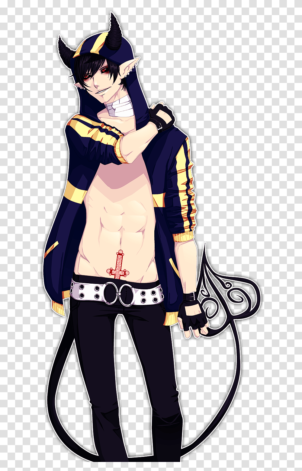 Guy Google Search Boy Anime Boy Demon, Comics, Book, Person, Human Transparent Png