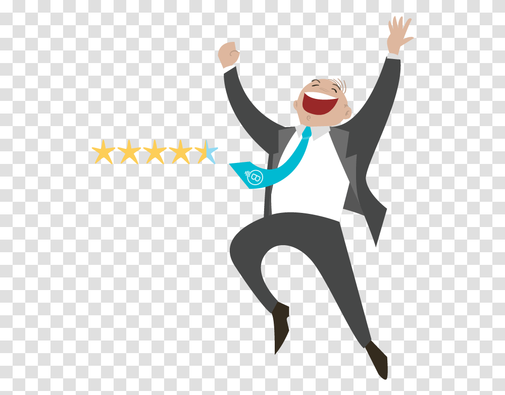 Guy Happy With Excellent Customer Reviews Human Resource Management, Person, Silhouette Transparent Png