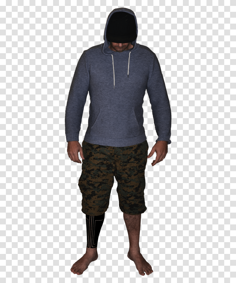Guy Looking Down, Sleeve, Apparel, Long Sleeve Transparent Png