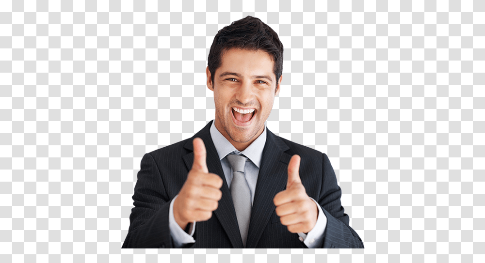 Guy Thumbs Up 2 Image Person Thumbs Up, Tie, Accessories, Accessory, Suit Transparent Png