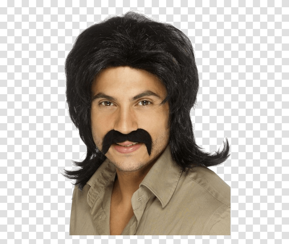 Guy With A Wig, Face, Person, Human Transparent Png