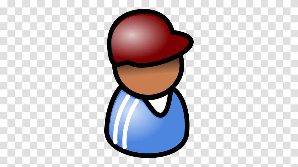 Guy With Cap Telephone Operator Icon Vector Clip Art Clip Art People, Helmet, Plant, Hat Transparent Png