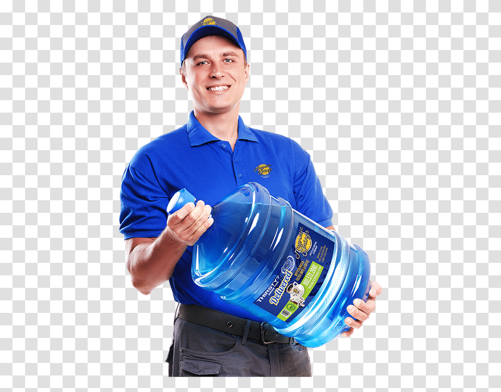 Guy With Water Bottle, Person, Human, Jug, Water Jug Transparent Png