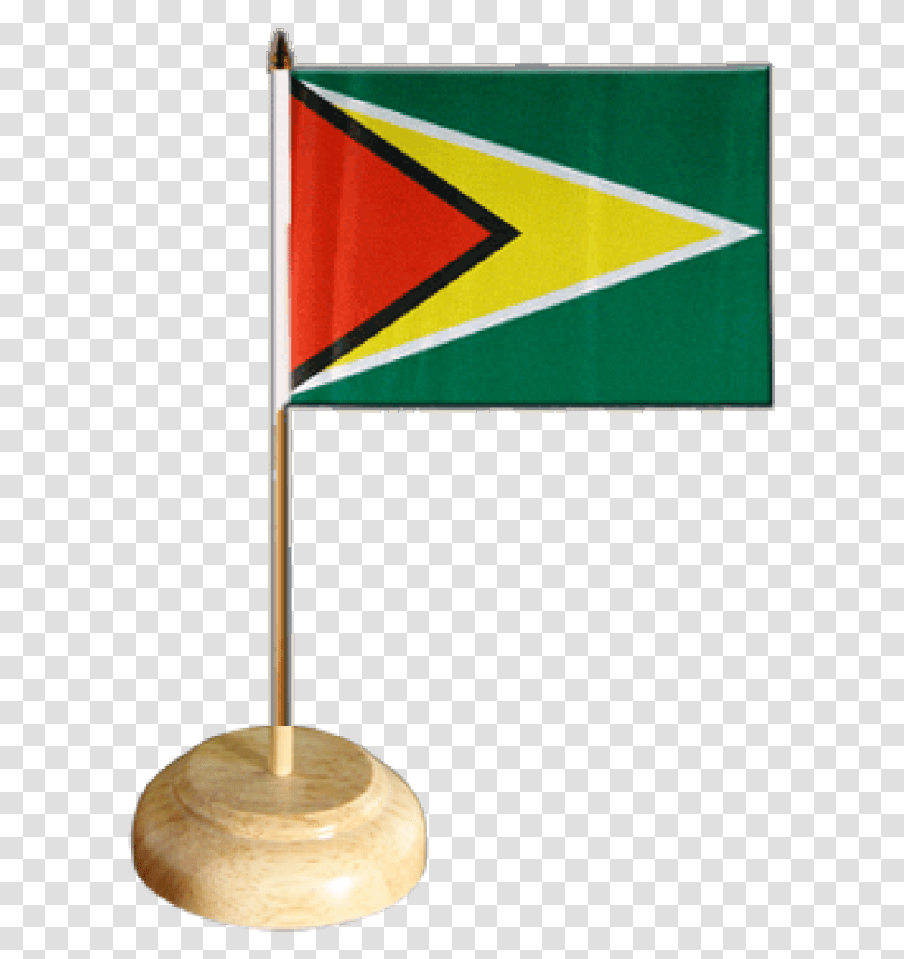Guyana Table Flag Drapeau De La Guyanne, Lamp, Patio Umbrella, Garden Umbrella Transparent Png