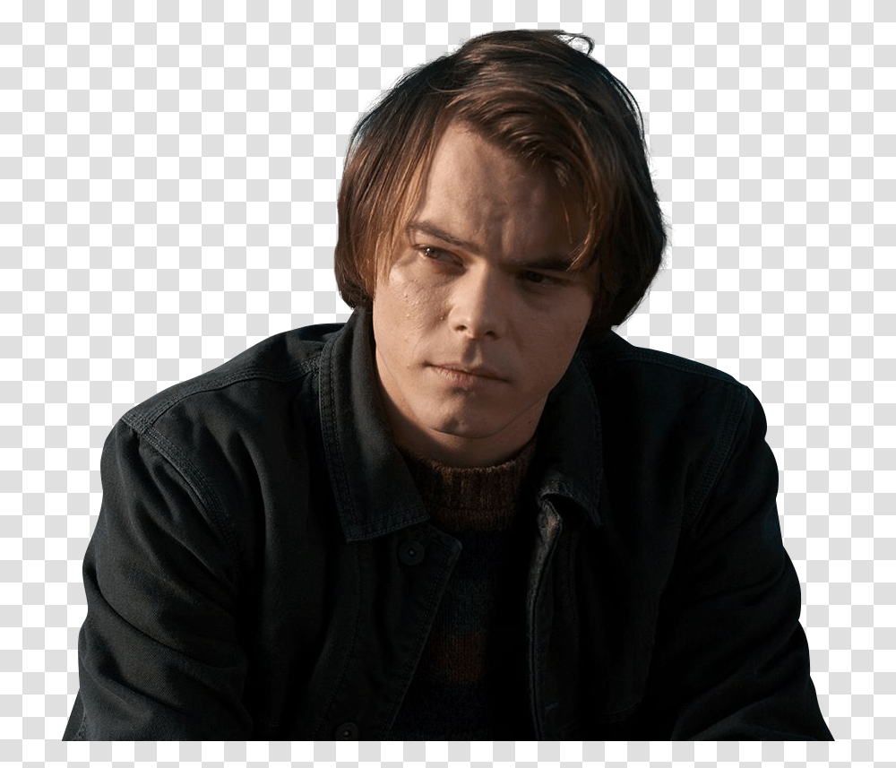 Guys From Stranger Things, Person, Human, Jacket, Coat Transparent Png