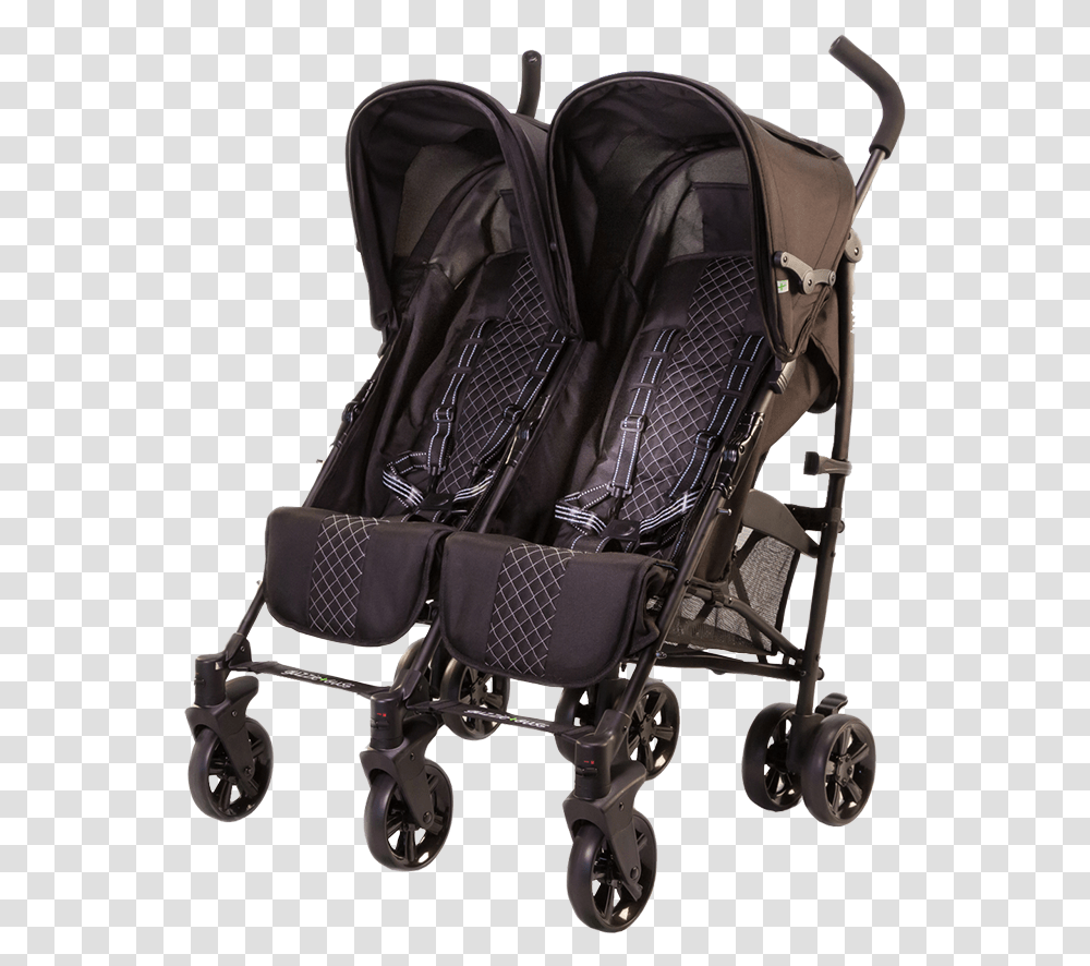 Guzzie Guss Black Twice Guzzie Guss Twice Double Umbrella Stroller Black, Backpack, Bag, Chair, Furniture Transparent Png