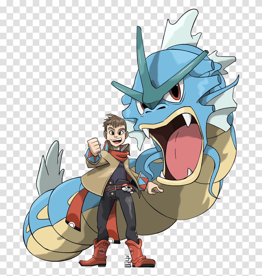 Gyarados, Comics, Book, Manga, Person Transparent Png