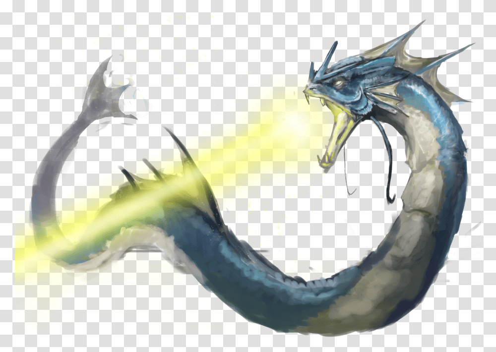 Gyarados Used Solar Beam And Dragon Transparent Png