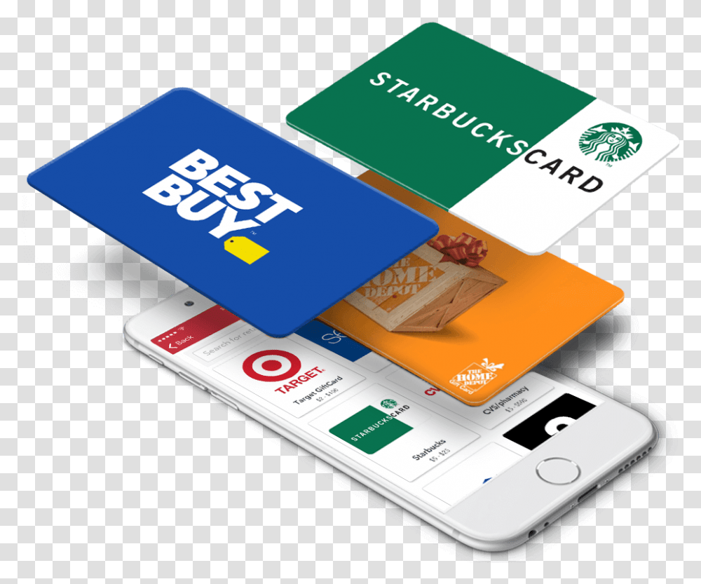 Gyft Buy Send & Redeem Gift Cards Online Or With Mobile App Gift Cards On Phone, Text, Paper, Business Card, Credit Card Transparent Png