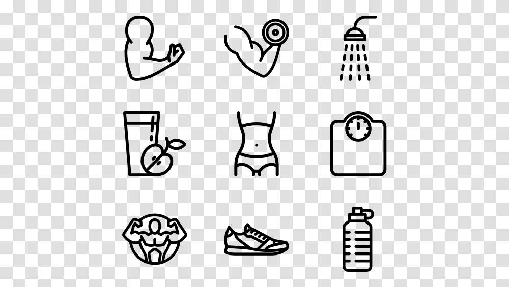 Gym Icon Free, Gray, World Of Warcraft Transparent Png