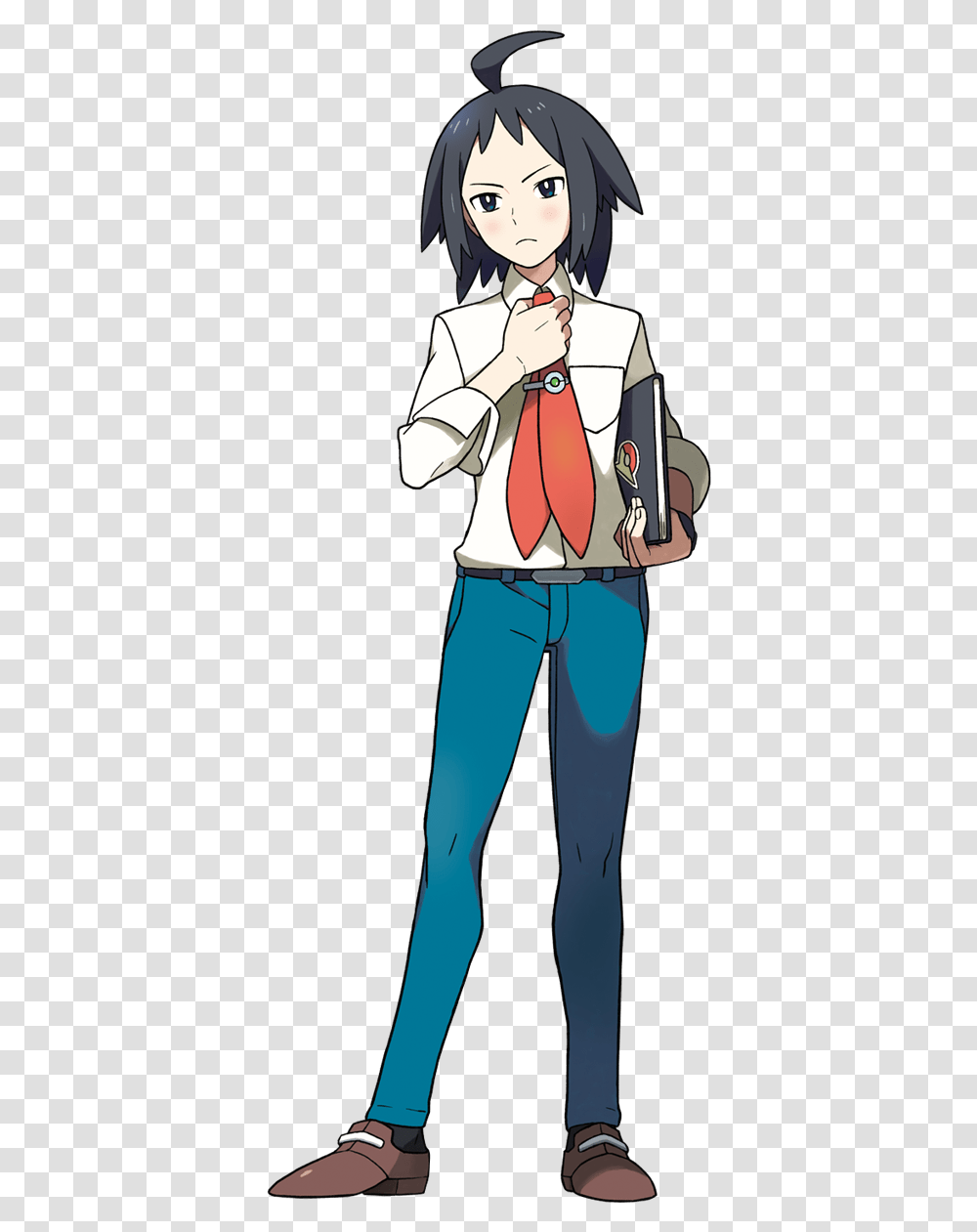 Gym Leaders Pokemon Black And White Cheren, Person, Clothing, Shoe, Sleeve Transparent Png