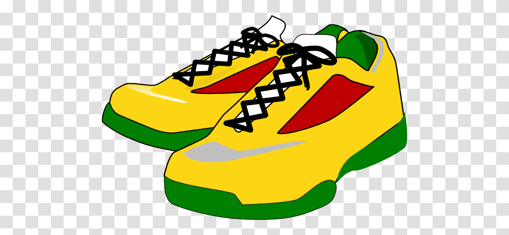 Gym Shoes Clipart Yellow Shoe, Apparel, Footwear, Sneaker Transparent Png