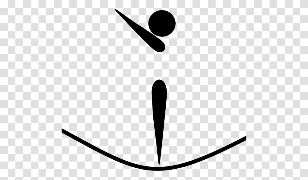 Gymnastics Black And White, Logo, Trademark, Sign Transparent Png