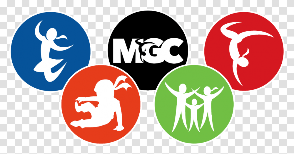 Gymnastics Clipart Olympics Graphic Design, Label, Sticker, Logo Transparent Png