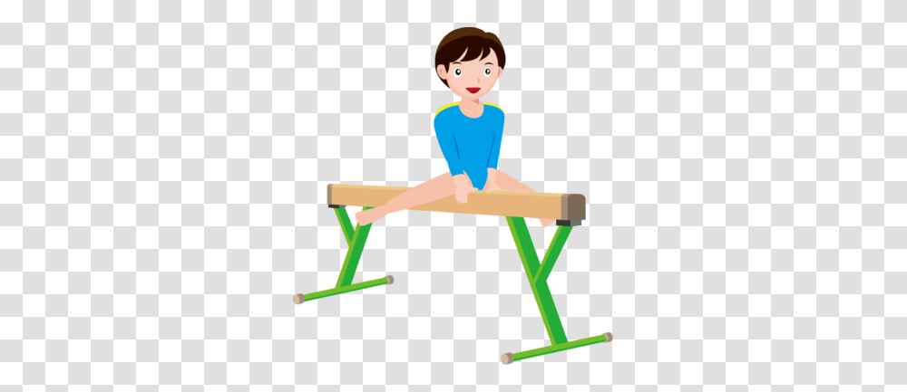 Gymnastics Clipart Simple, Acrobatic, Balance Beam, Sport, Sports Transparent Png