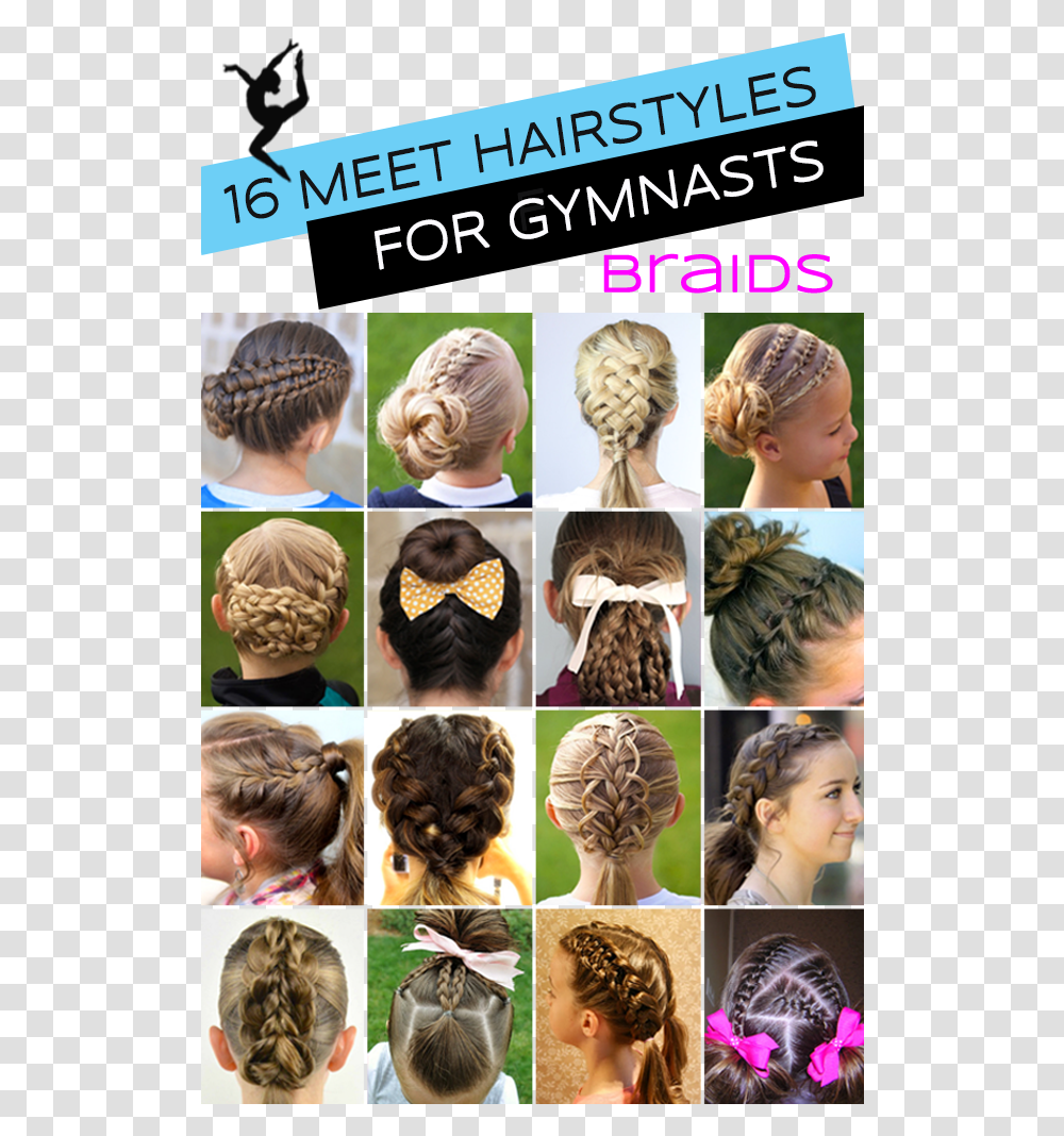 Gymnastics Hairstyles For Competition Braids Edition, Person, Human, Head, Sunglasses Transparent Png