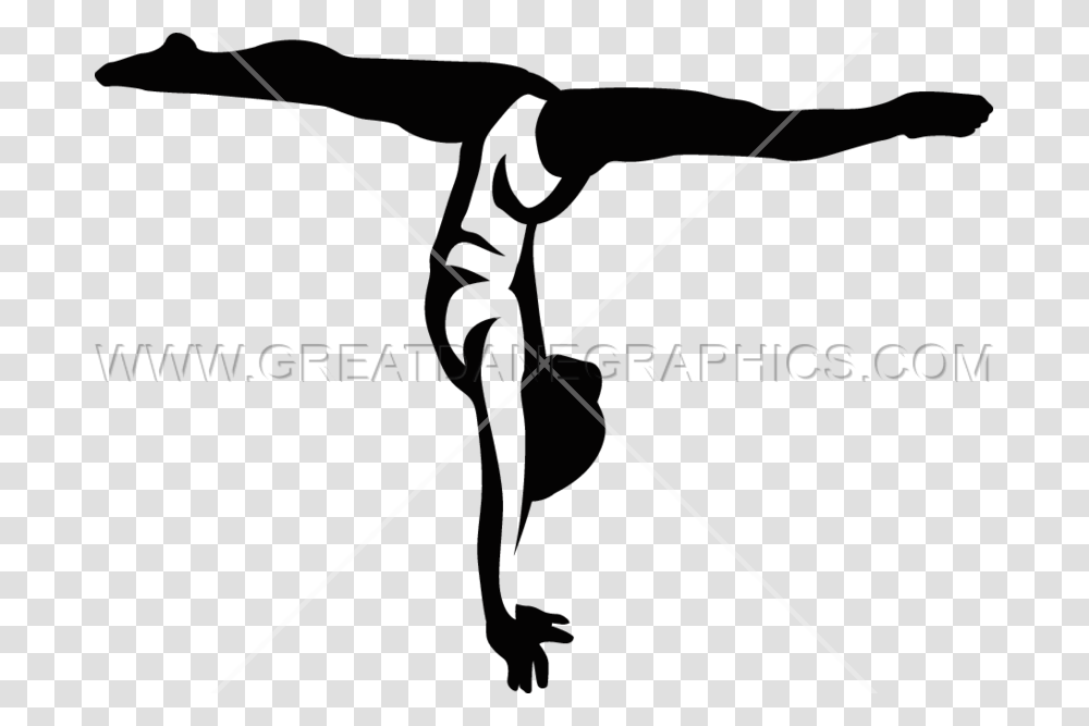 Gymnastics Silhouette Clip Art High Resolution, Pole Vault, Sport, Acrobatic, Sports Transparent Png
