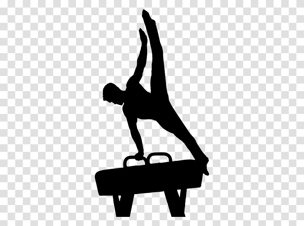 Gymnastics, Sport, Person, Human, Silhouette Transparent Png