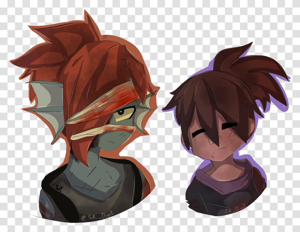 Gzombietale Frisk And Undyne Gzombietale Frisk, Helmet, Art, Graphics, Statue Transparent Png