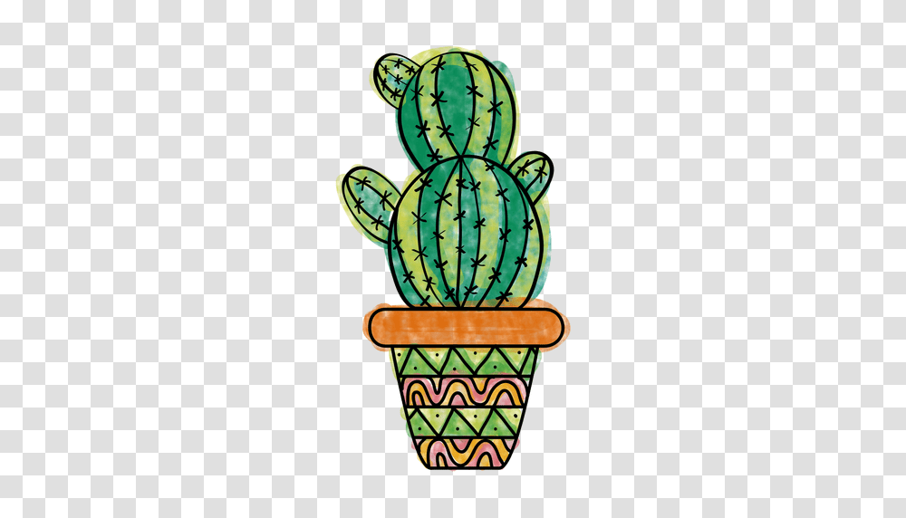 H In Cactus Cactus Pot, Plant, Clock Tower, Architecture, Building Transparent Png